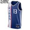 Dres Sacramento Kings Keegan Murray Nike 2023-24 City Edition Plava Swingman - Dječji